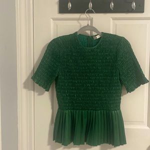 Green dress up Blouse, Zara brand,